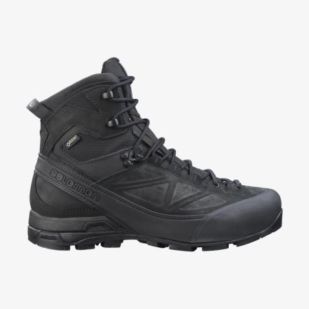 Salomon X ALP GORE-TEX FORCES Mens Tactical Boots Black | Salomon South Africa